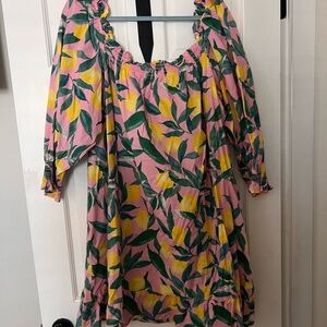 Show me your mumu lemon dress